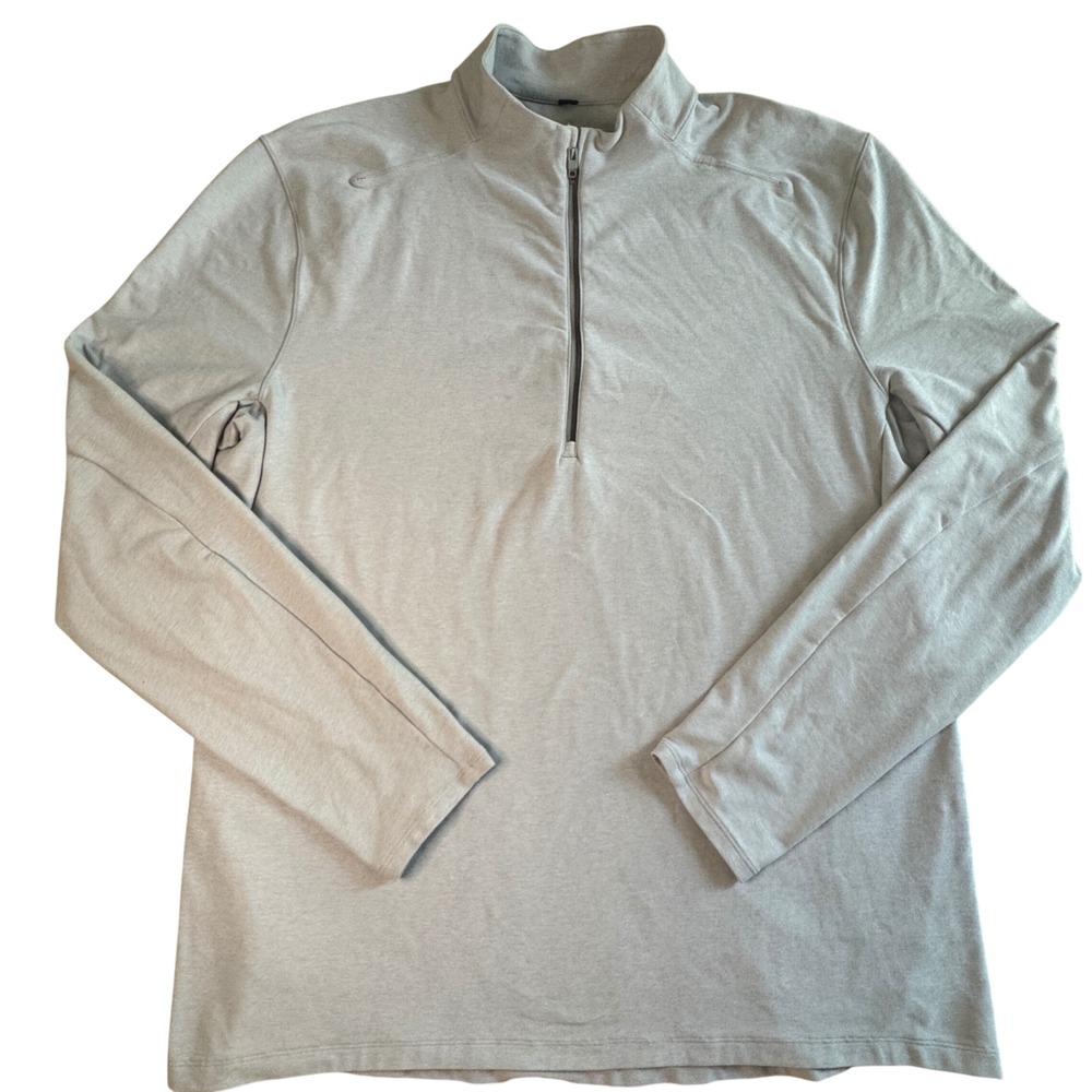 Lululemon Surge Warm 1/2 Zip
Heathered Sea Salt Men's Size XL Luxury